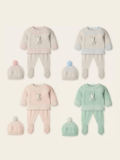 Conjunto Polaina Primera Puesta 3 Piezas MAC ILUSIÓN Rabbit Moonlight [1]