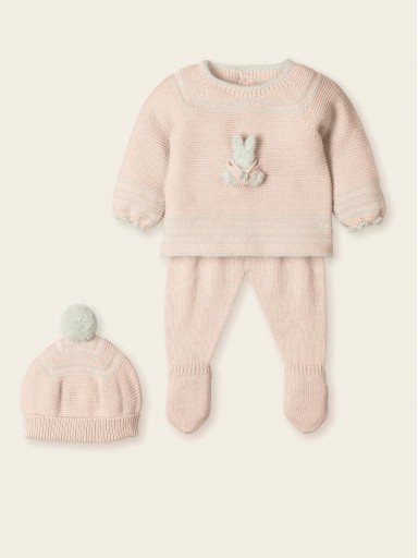 Conjunto Polaina Primera Puesta 3 Piezas MAC ILUSIÓN Rabbit Moonlight [4]