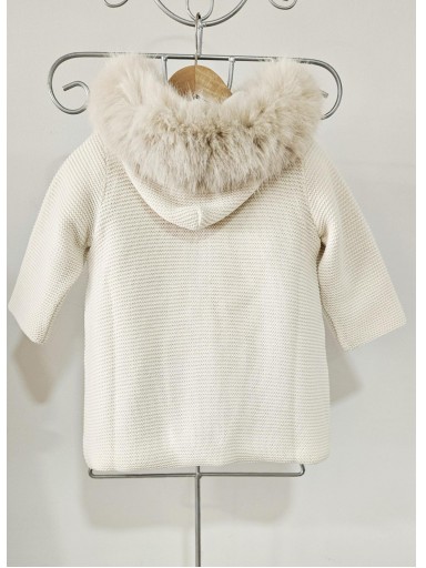 Abrigo Punto doble Capucha Pelo sintético desmontable MAC iLUSION [1]