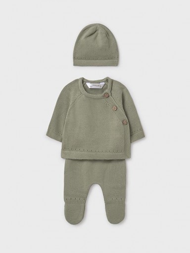 Conjunto Polaina Tricot Recién nacido Mayoral 