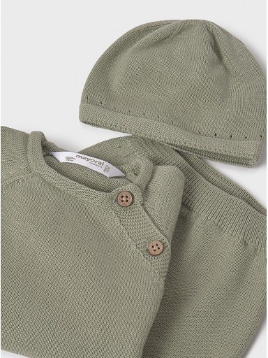 Conjunto Polaina Tricot Recién nacido Mayoral  [1]
