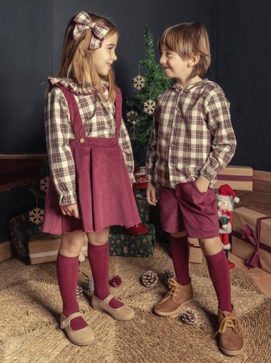 Conjunto Boreas niña CALAMARO BABY Navidad [3]