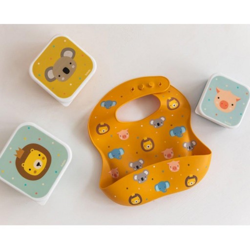 Babero Silicona Animal Friends TUTETE [1]