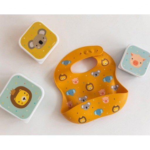 3 Cajas Almuerzo Animal Friends TUTETE  [2]