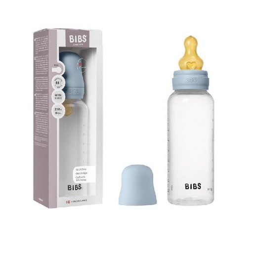 Biberón Plástico BIBS Tetina Látex 270ml   [1]