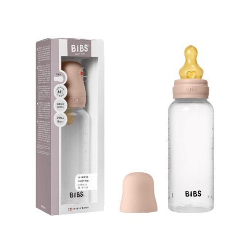 Biberón Plástico BIBS Tetina Látex 270ml   [2]