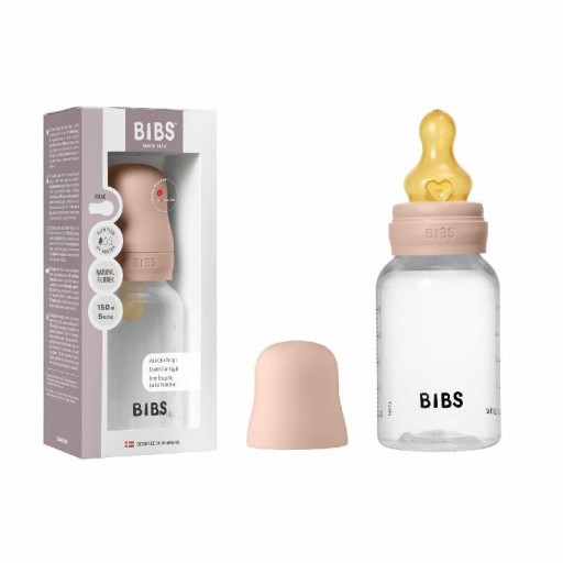 Biberón Plástico BIBS Tetina Látex 150ml   [2]