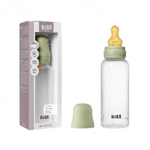 Biberón Plástico BIBS Tetina Látex 270ml   [4]
