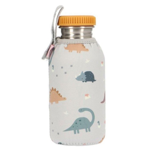 Botella Acero con Funda Dinos World 500ml.jpg