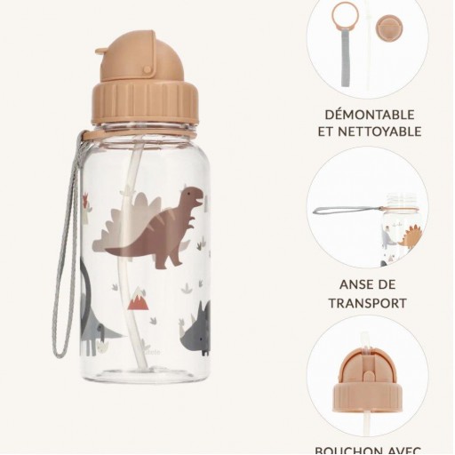 Botella Plástico Dinos World TUTETE [2]