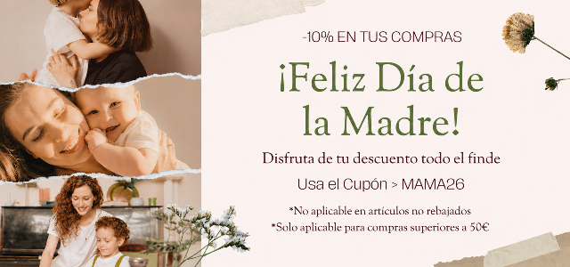 10% de descuento en compras de +50€ 