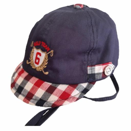 Gorra bebé blanda tela Golf Team [1]