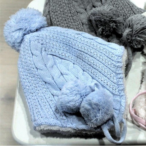Gorro bebé Orejeras Trenzado [1]