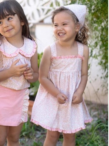 Vestido con Braguita niña Kanpur CALAMARO BABY 