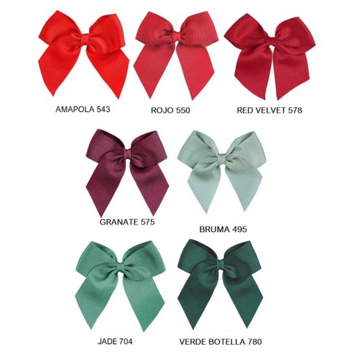 Lazo Pelo Pinza Pequeño Gros Grain Cóndor - 35 colores [5]