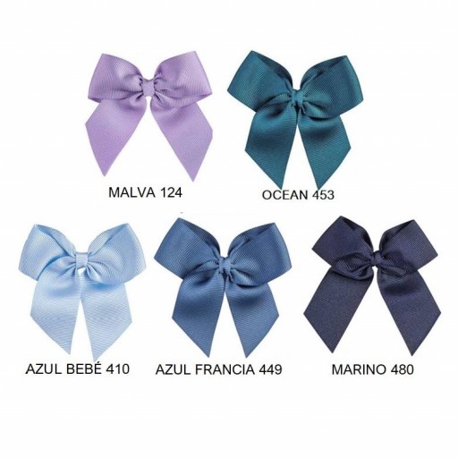 Lazo Pelo Pinza Pequeño Gros Grain Cóndor - 35 colores [6]