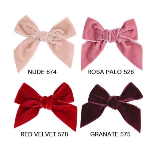 Lazo Pelo Pinza Terciopelo Cóndor - 13 Colores [2]