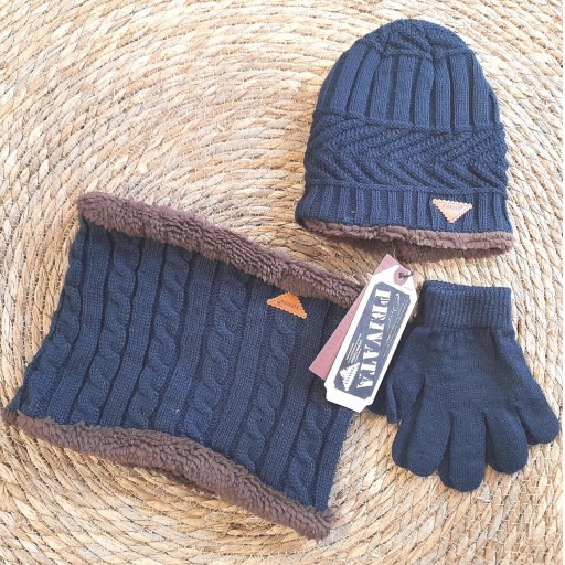 Conjunto niño Gorro + Cuello + Guantes PRIVATA  [3]
