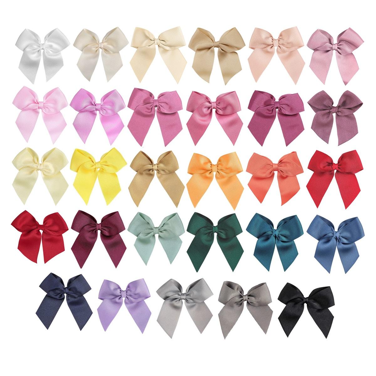 Lazo Pelo Pinza Pequeño Gros Grain Cóndor - 29 colores