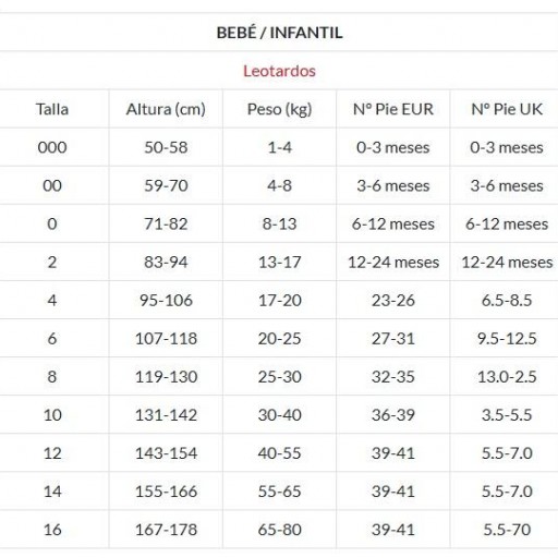 Leotardos CÓNDOR - Carmín 521 [2]