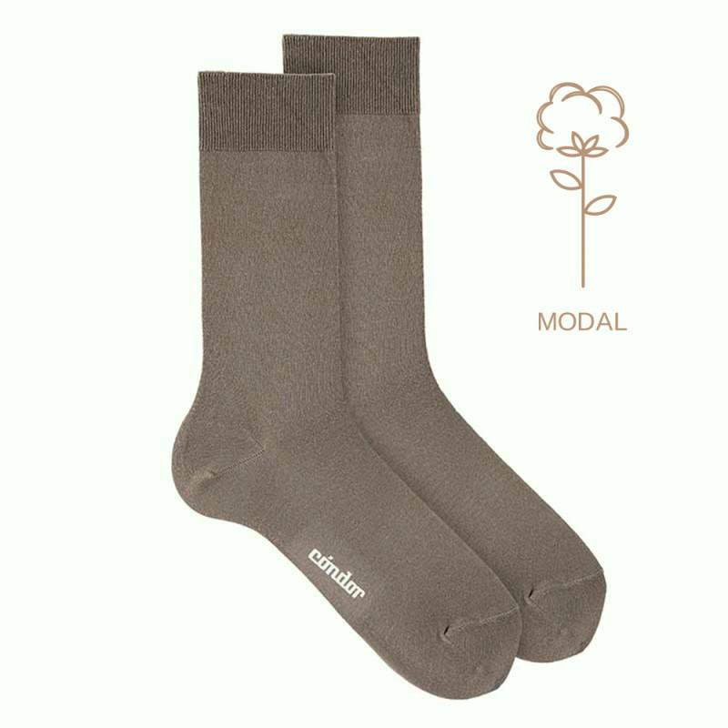 Calcetines Hombre holgados descanso Modal CÓNDOR - Primavera