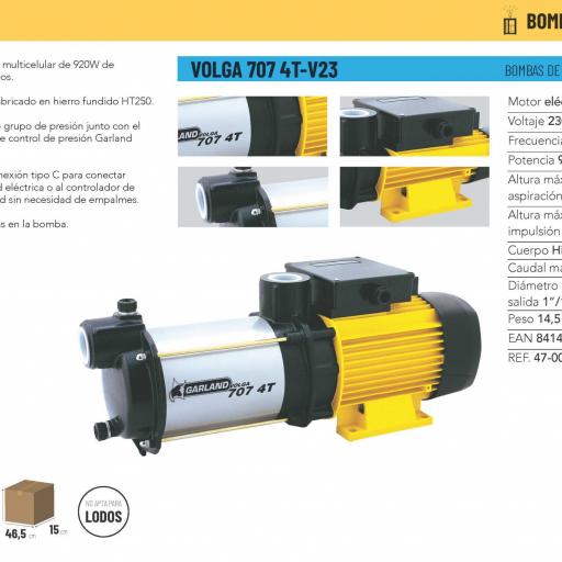 BOMBA DE SUPERFICIE GARLAND VOLGA 707-4T-V23 [1]