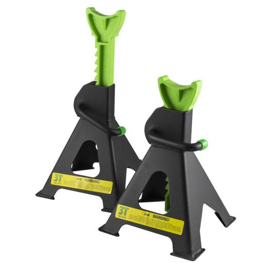 Estuche de herramientas de 216 PIEZAS + Gato hidráulico de carretilla 3.5T + Juego 2 caballetes 3T [3]