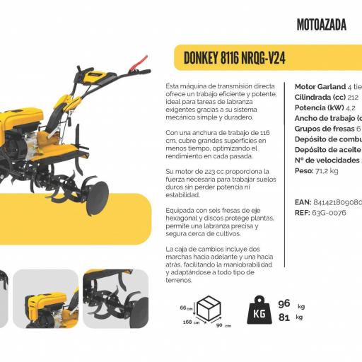Motoazada DONKEY 8116 NRQG-V24 [1]