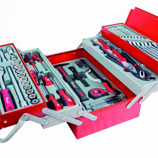 Caja de herramientas equipada metálica BTK99A