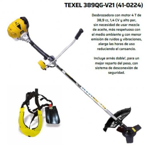 Desbrozadora a gasolina TEXEL 389 QG-V21 [1]