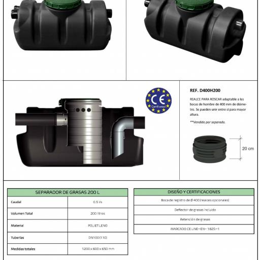 Pack Integral DEPURLINE 1600 litros - 5 habitantes [1]