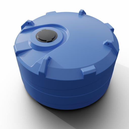 Depósito de 7500 litros vertical polietileno agua potable  [1]
