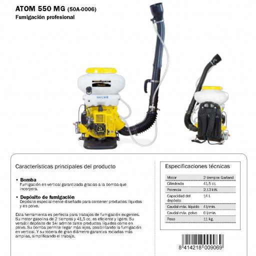Atomizador ATOM 550 MG [1]