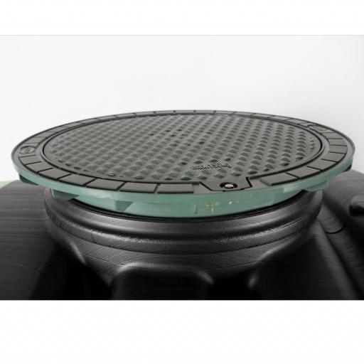 Tapa telescópica COMPACT para depósitos GRAF  [1]