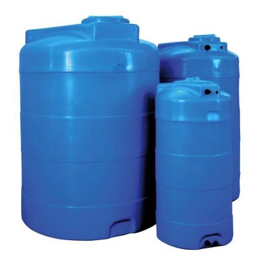 Depósito vertical de 300 litros polietileno - AGUA POTABLE [3]