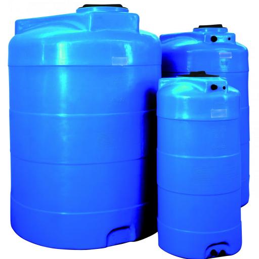 Depósito vertical de 1000 litros polietileno - AGUA POTABLE