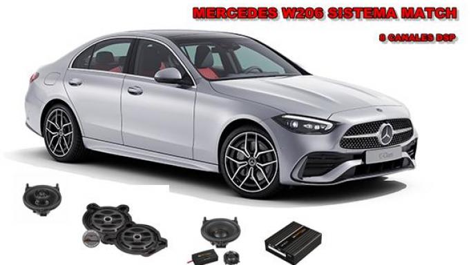 Sistema Match Mercedes C W206 , 8 canales dsp [0]