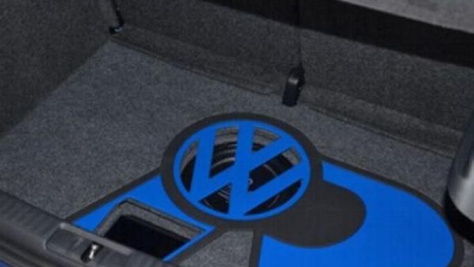 Caja subwoofer para VW Scirocco  suelo