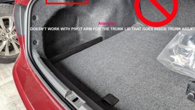 Caja subwoofer VW Passat B6/B7 Sedán [1]