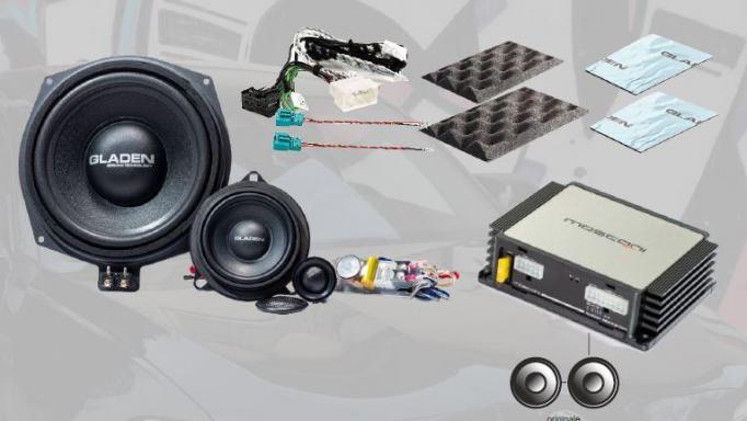 Equipamiento  Bmw E-F-G Gladen- Mosconi dsp con audio basico original [1]