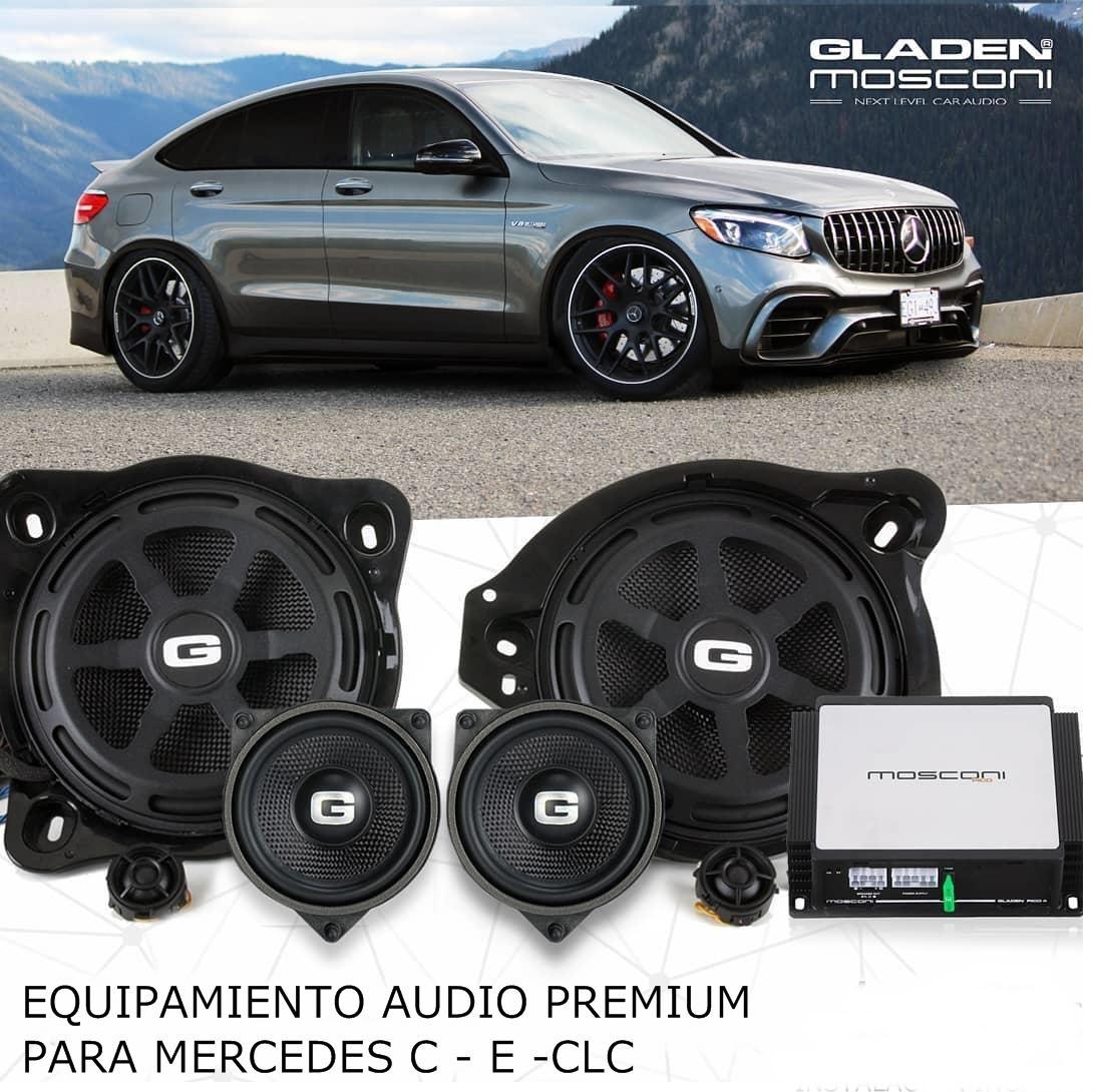 Audio Premium para Mercedes c- E- CLC