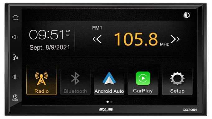 Evus DD701R CarPlay Android Auto inalambricos [2]