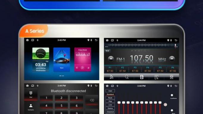 1 DIN universal 10" - A12, 8gb128 Carplay inalambrico  [2]