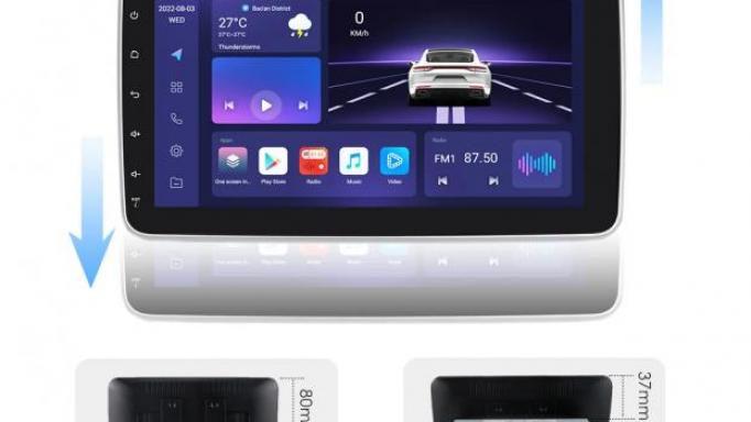1 DIN universal 10" - A12, 8gb128 Carplay inalambrico  [1]