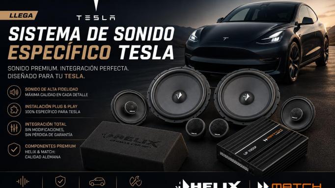 Equipamiento sonido Tesla Model 3  o Y,  10 canales  [0]