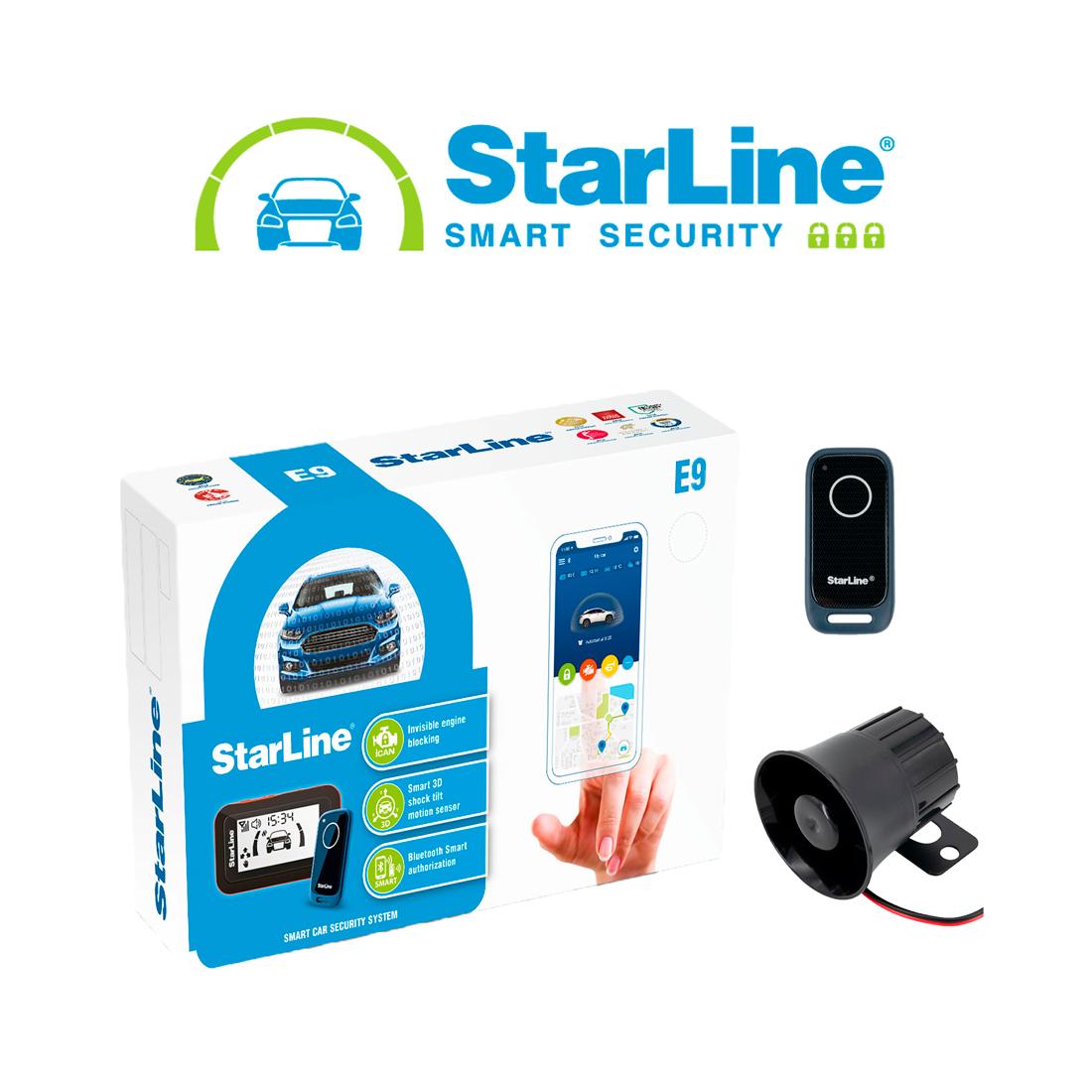 Alarma Starline E9 MINI con instalación incluida