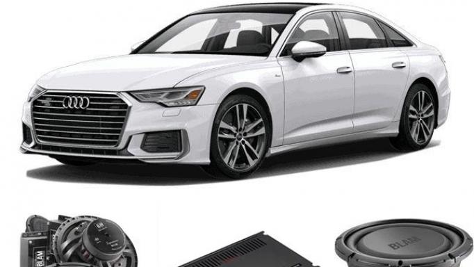 Audi Premium 3 vias act + sub Blam - Mosconi 