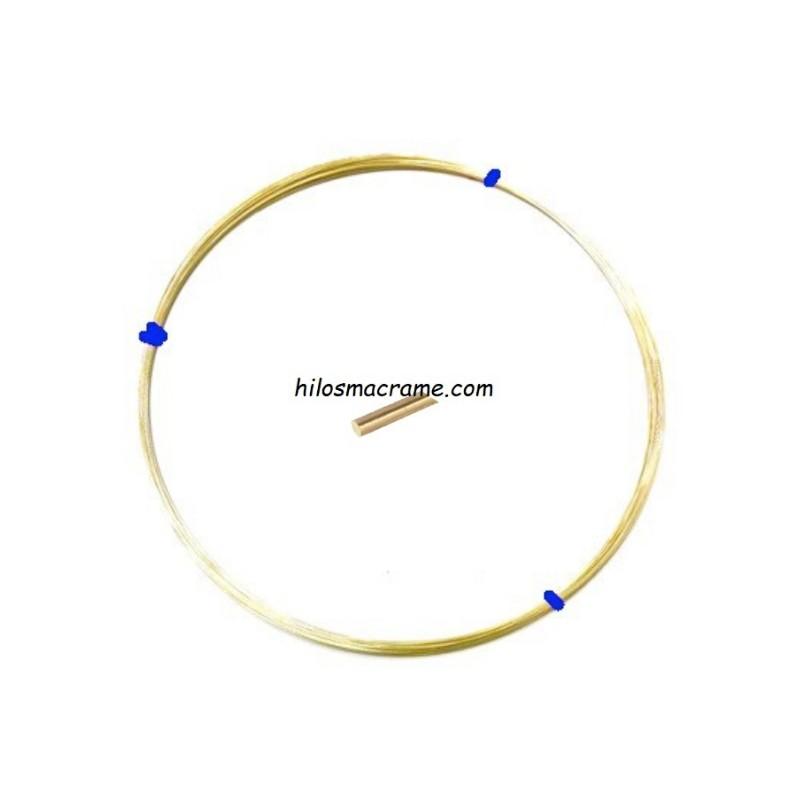 Alambre de Laton Recocido Cinta Azul 2.5mm