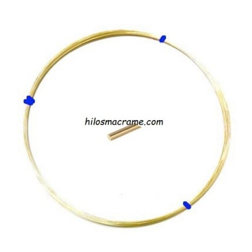 Alambre de Laton Recocido Cinta Azul 2.5mm [0]