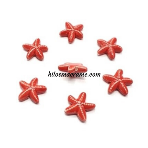 Cuentas de Ceramica Estrella 7  [0]
